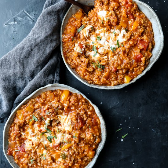 Stuffed Pepper Soup