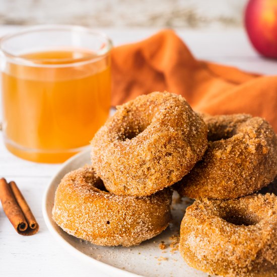 Healthy Apple Cider Donuts (Paleo)