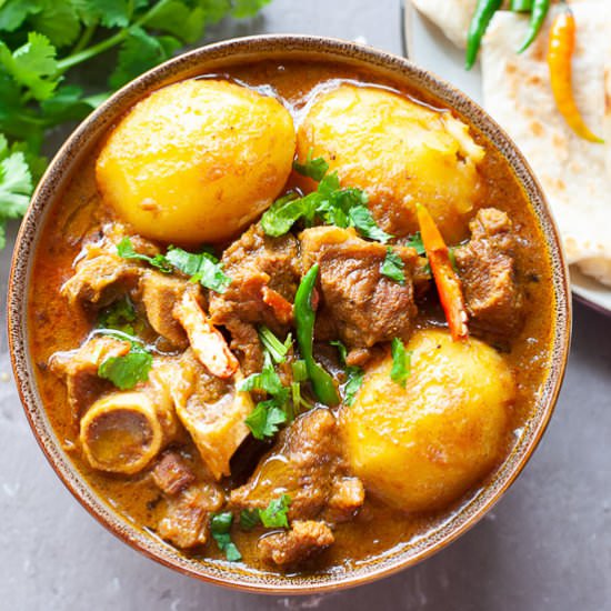 Lamb Curry with Potatoes