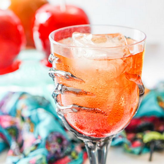 Low Carb Halloween Apple Drinks