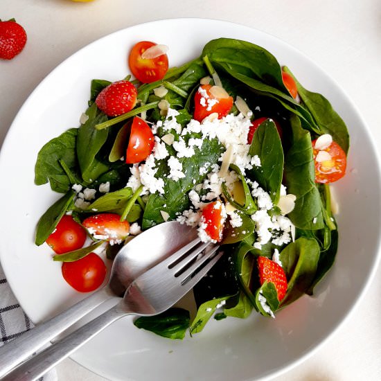 Spinach Strawberry Salad