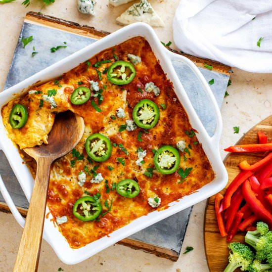 Low Carb Buffalo Chicken Dip