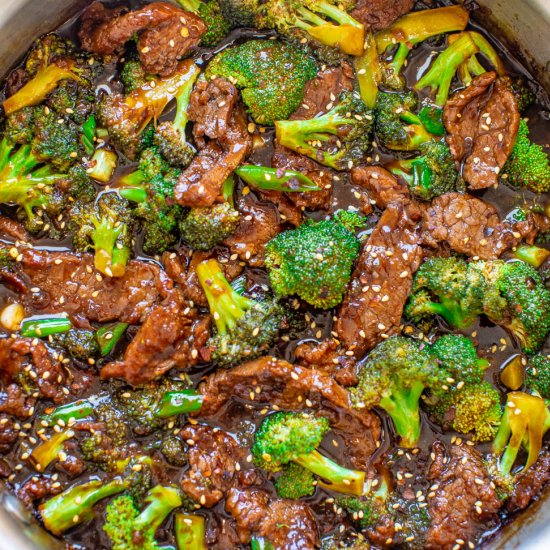 Better-Than-Takeout Beef & Broccoli