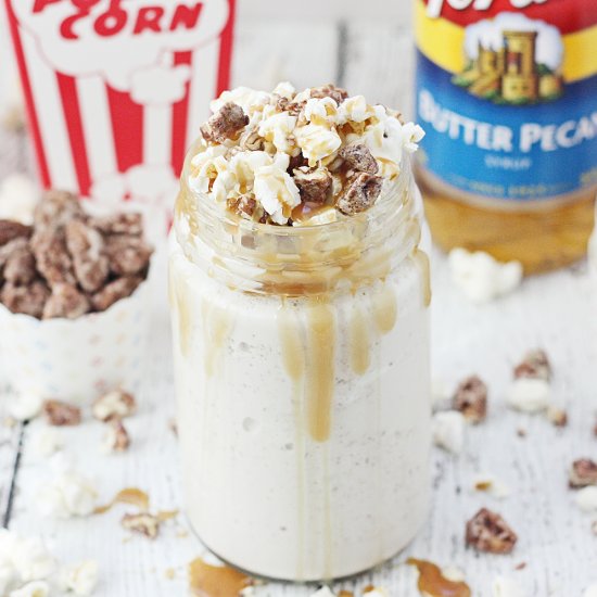 Kettle Corn Butter Pecan Shake