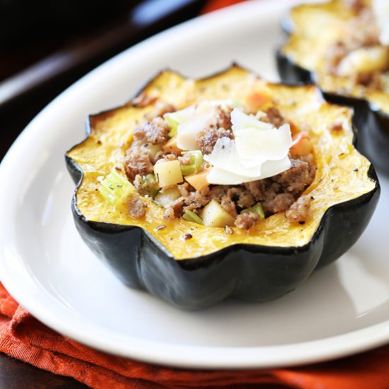 Stuffed Acorn Squash