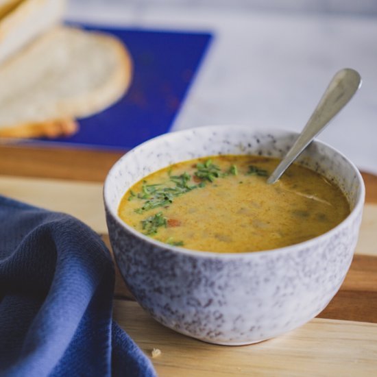 Creamy Vegan Potato Soup