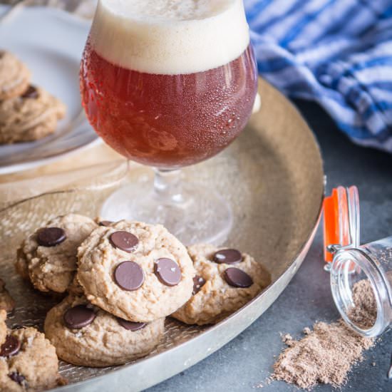 Chai Chocolate Chip Beer Cookies