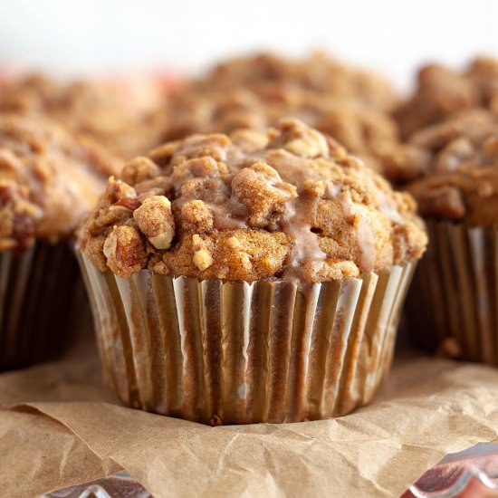 Vegan Pumpkin Spice Muffins