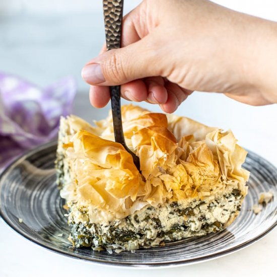 Vegan Spanakopita