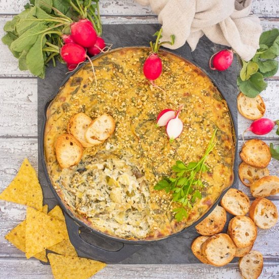 Vegan Spinach Artichoke Dip