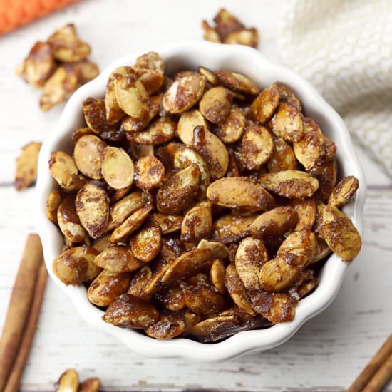 Candied Pumpkin Seeds