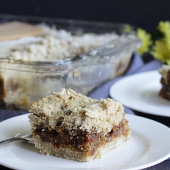 GF Date Squares with Raisins