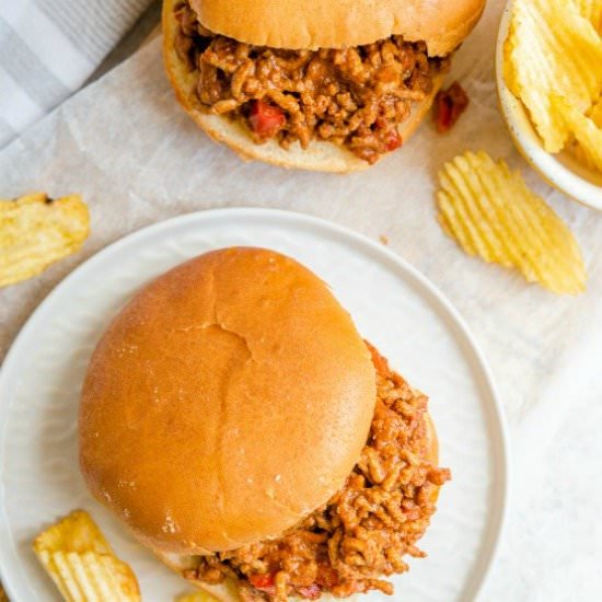 The Perfect Sloppy Joes