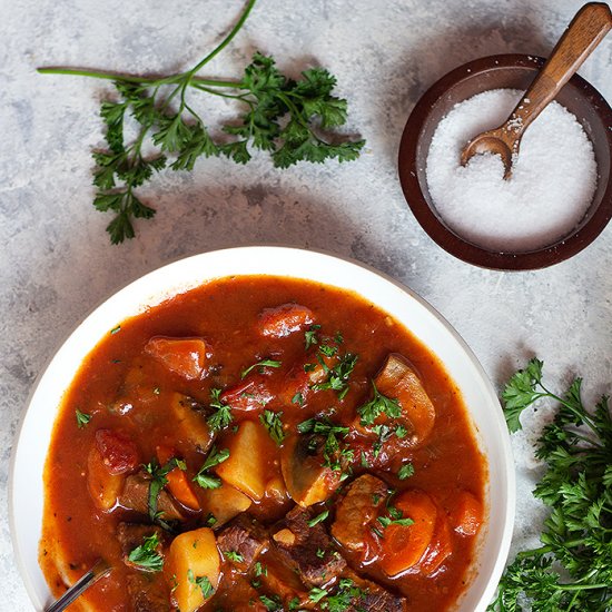 Italian Homemade Beef Stew