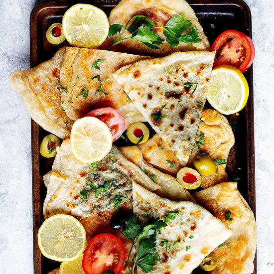 Gozleme – Turkish Stuffed Flatbread