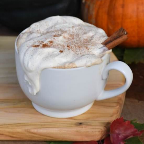 Cozy Spiced Coffee With Maple Cream