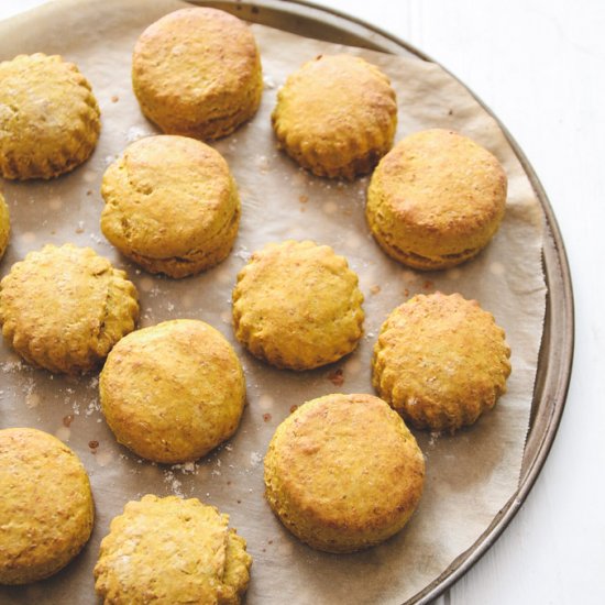 Easy Low Sugar Pumpkin Scones