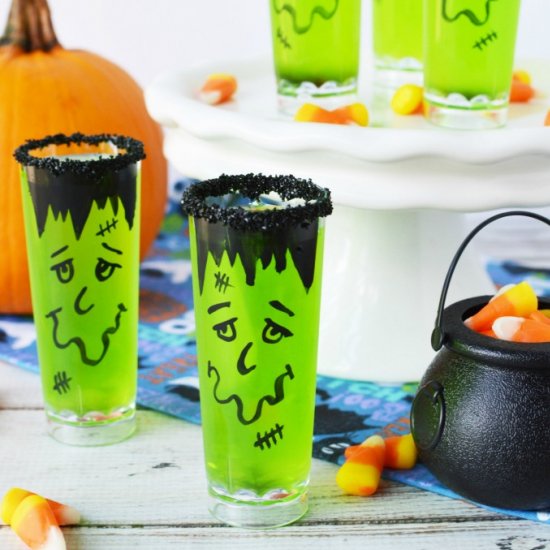 Halloween Frankenstein Shots