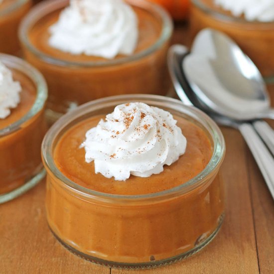 Vegan Pumpkin Pudding