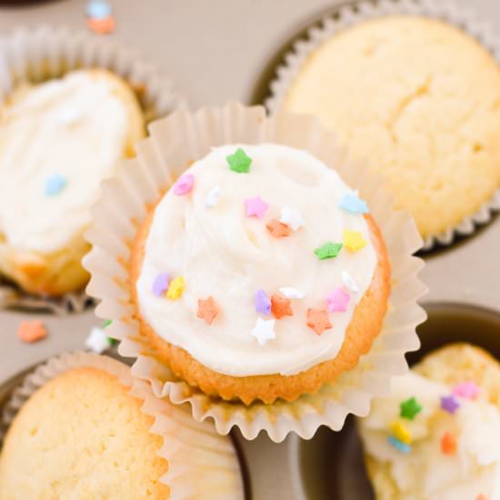 Yellow Cupcakes