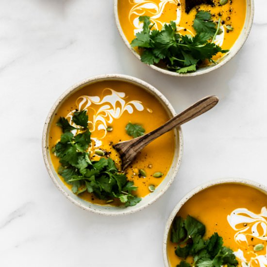 Instant Pot Butternut Squash Soup