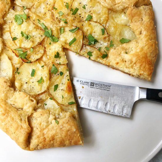 Potato Gruyere Galette