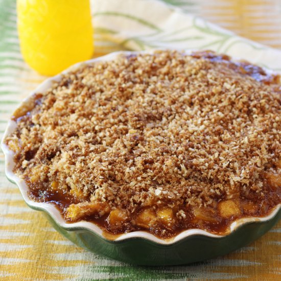 Tahitian pineapple pie