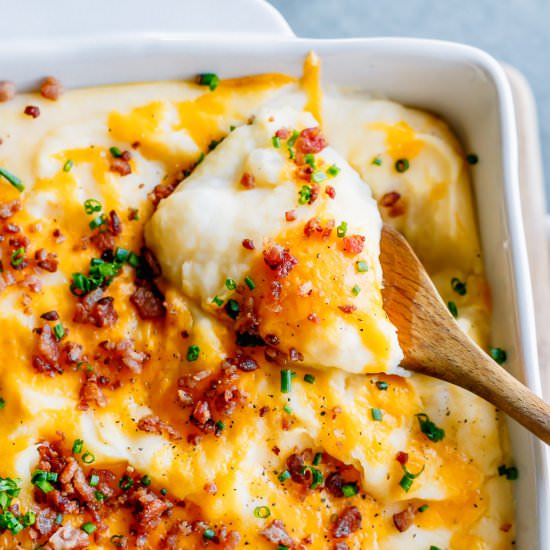 Loaded Mashed Potato Casserole