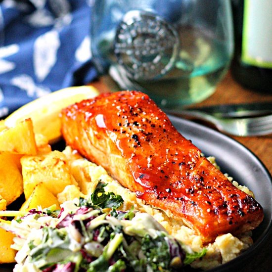 Air Fryer Salmon