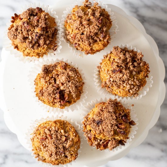 Vegan Gluten Free Pumpkin Muffins