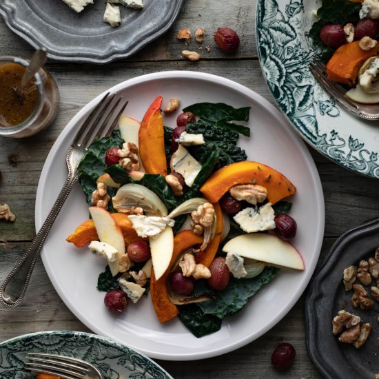 Autumn Tray Bake Salad