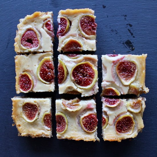 Honey Fig Yogurt Bars