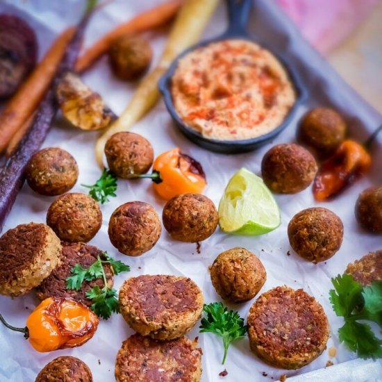 Pan-Fried Falafel Recipe