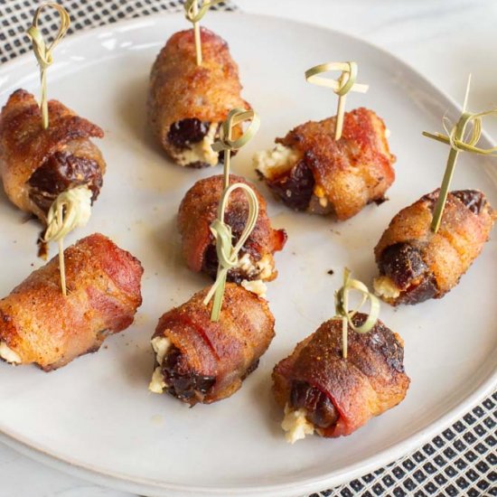 Bacon Wrapped Dates