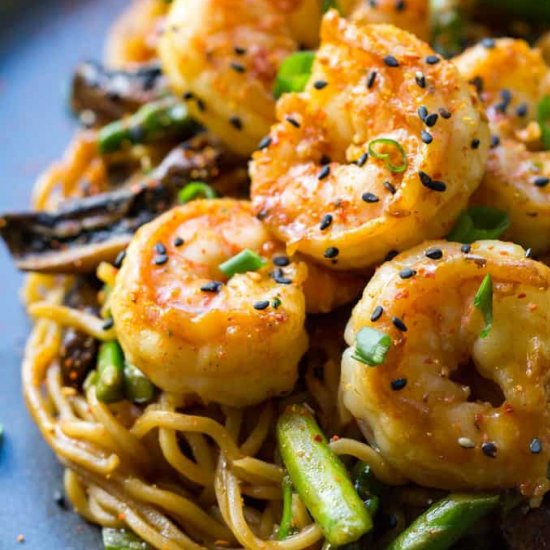 Shrimp Yakisoba