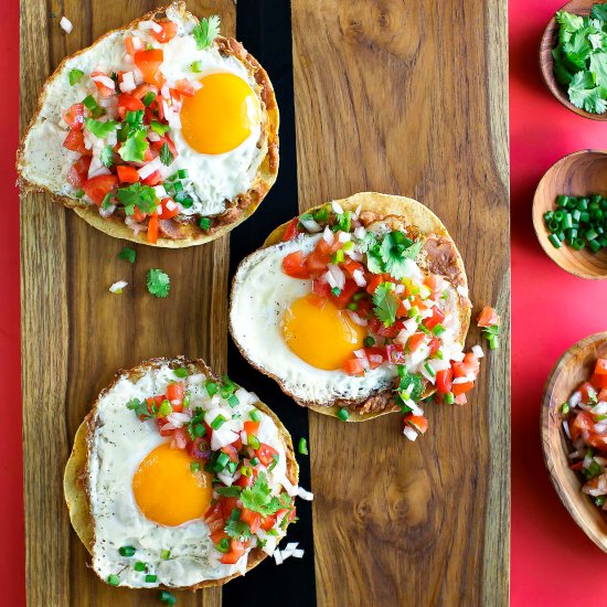 Breakfast Tostadas