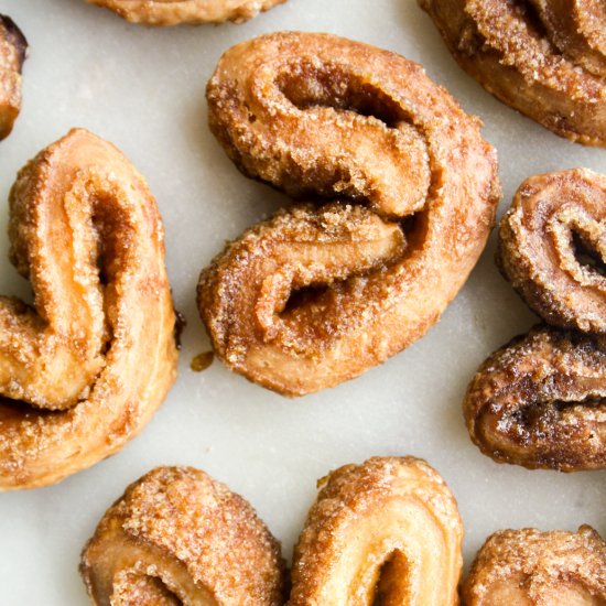 Homemade Palmiers