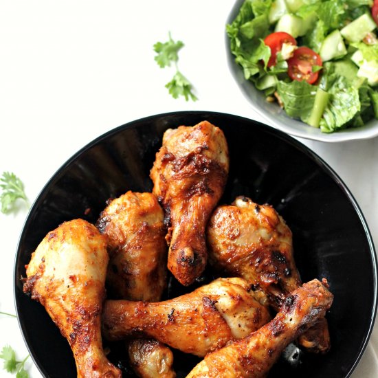 Hot & Sweet Drumsticks (Airfryer)