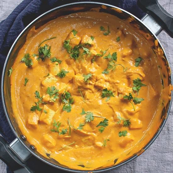 Healthy Tofu Tikka Curry