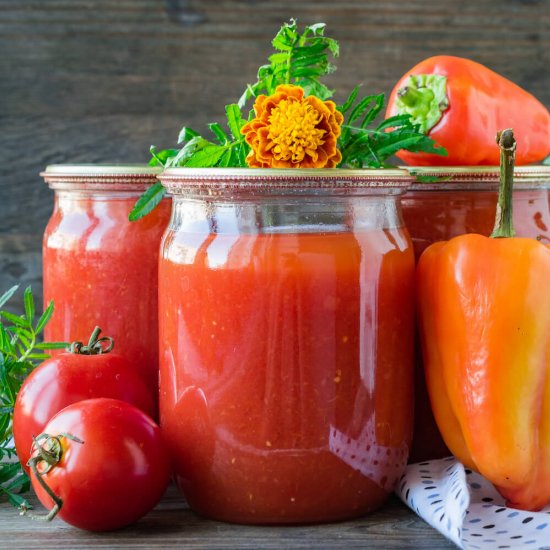 Tomato Juice with Bell Pepper