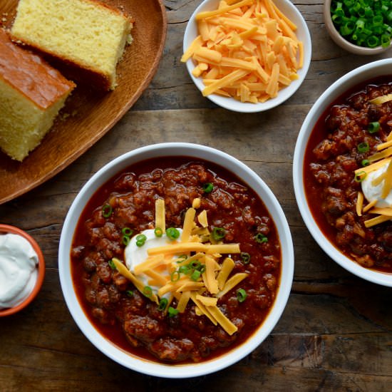 Pumpkin Turkey Chili