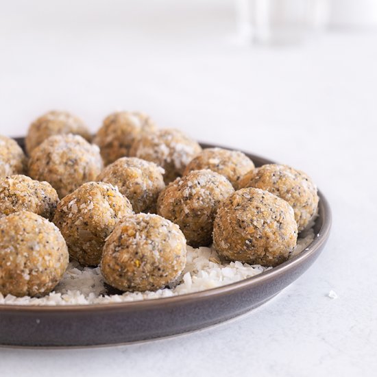 Lemon Poppy Seed Energy Balls