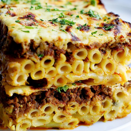 Easy Greek Pastitsio Recipe