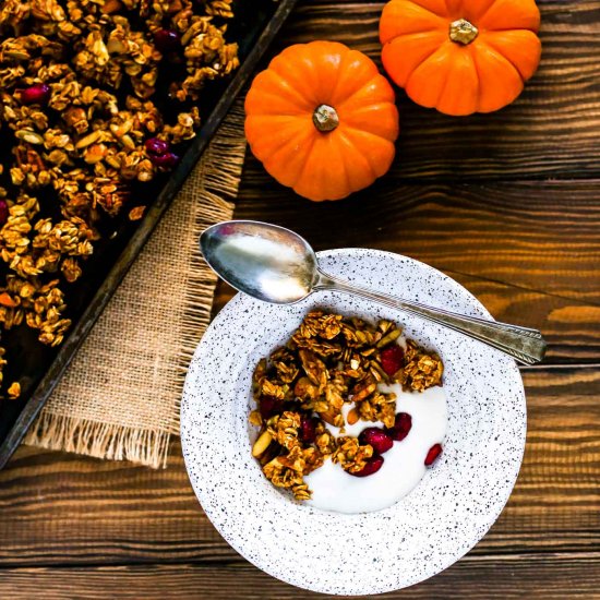 Pumpkin Spice Granola