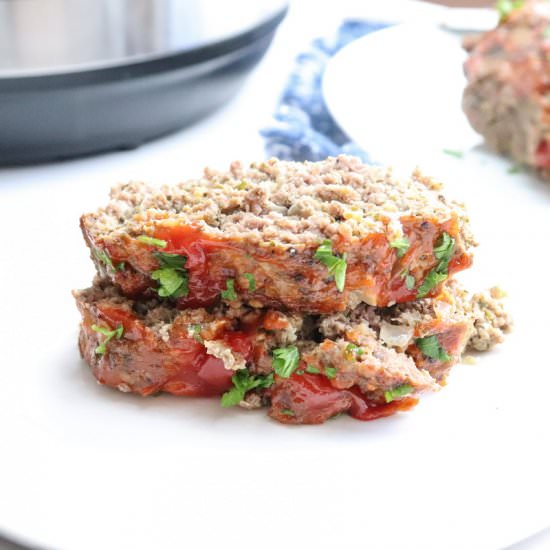 Instant Pot Meatloaf (Keto)