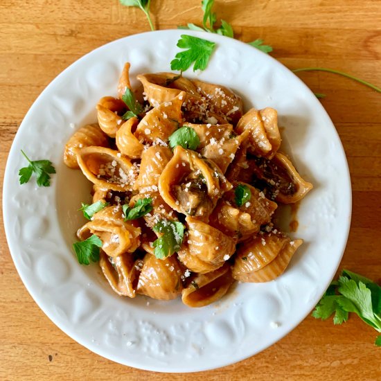 Mushroom Stroganoff