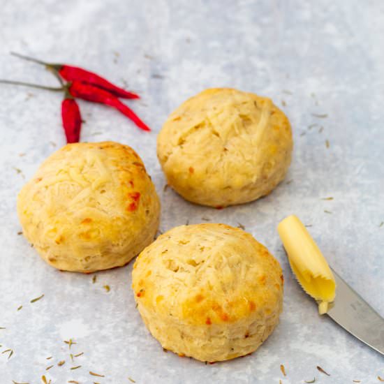 Cheese & Chilli Scones