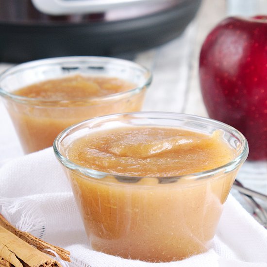 Honey Cinnamon Applesauce