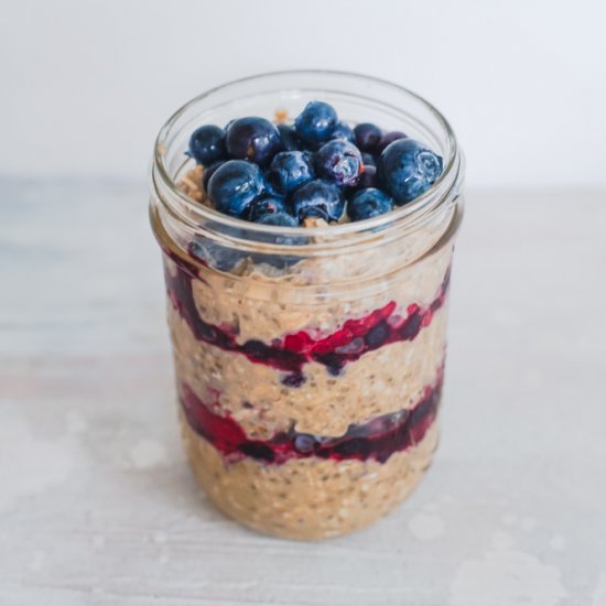 Hojicha Overnight Oats