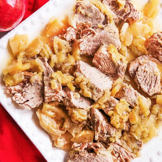 Instant Pot Pork and Apples